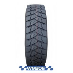MAXWIND/SUPERMEALLIR/WIRAWIT WM306 295/80R22.5 RADIAL TRUCK AND BUS TYRES